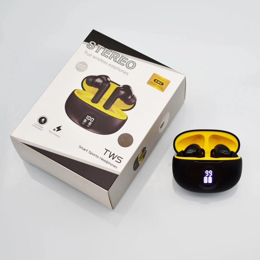 Stereo Wireless Earbuds Model: 895B Smart Sport Earphone ENC Option High Quality Sound LCD Display